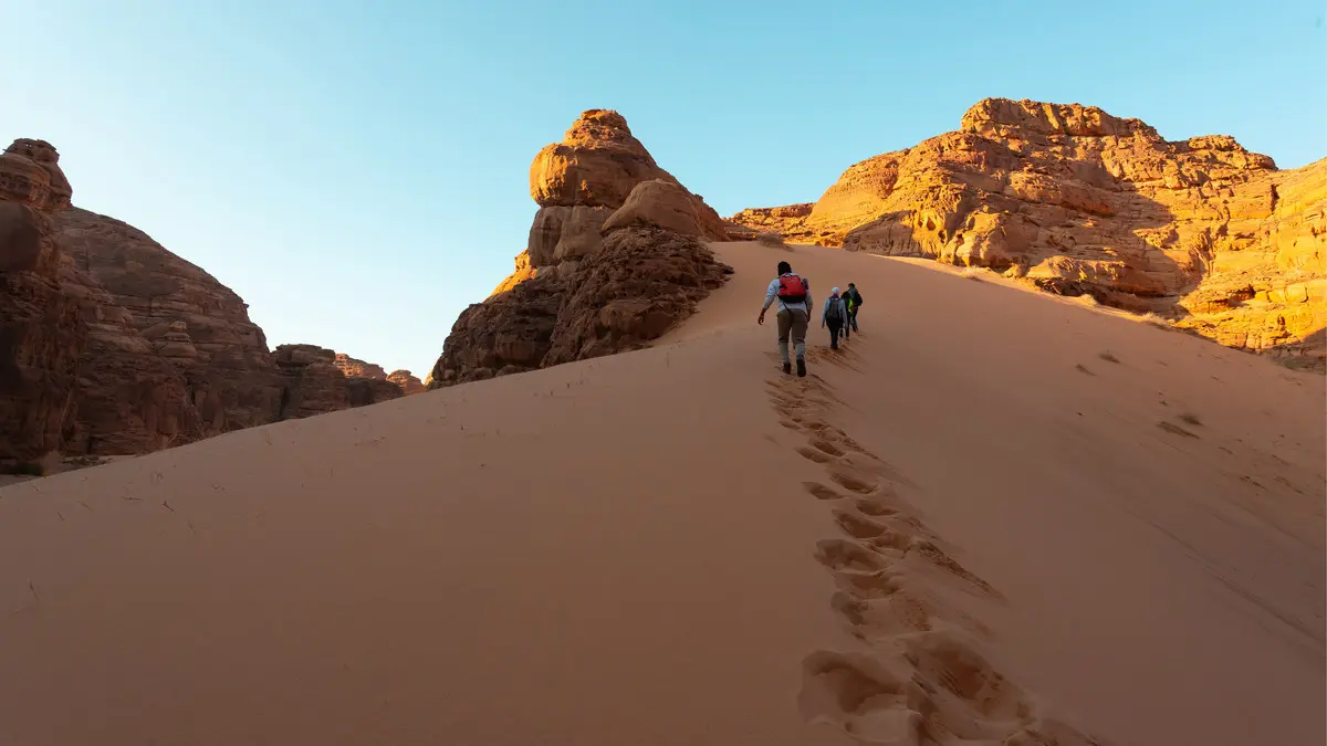 Trekking in Saudi Arabia